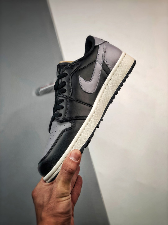 Air jordan 1 low og golf shadowblack/sail/medium grey dd9315-001