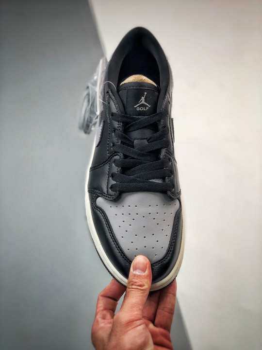 Air jordan 1 low og golf shadowblack/sail/medium grey dd9315-001