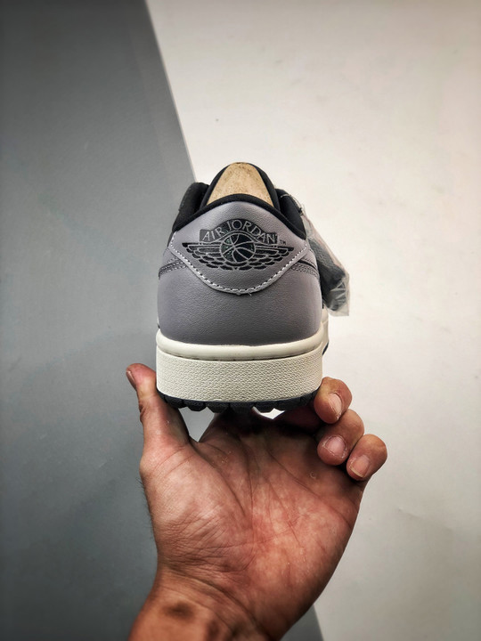 Air jordan 1 low og golf shadowblack/sail/medium grey dd9315-001