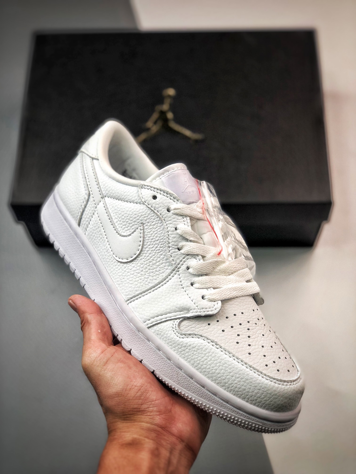 Air jordan 1 low og golf triple white dd9315-101