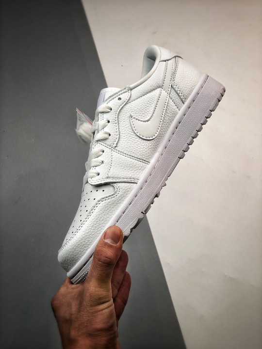 Air jordan 1 low og golf triple white dd9315-101