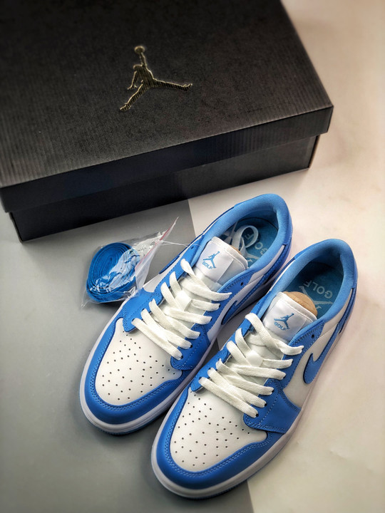 Air jordan 1 low og golf uncwhite/university blue dd9315-100
