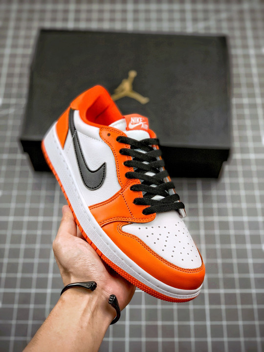 Air jordan 1 low og shattered backboardorange/white-black
