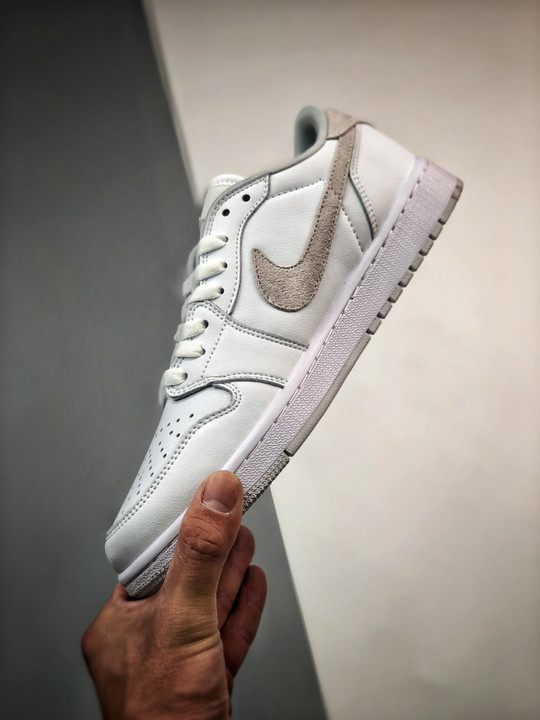 Air jordan 1 low og white/neutral grey cz0790-100