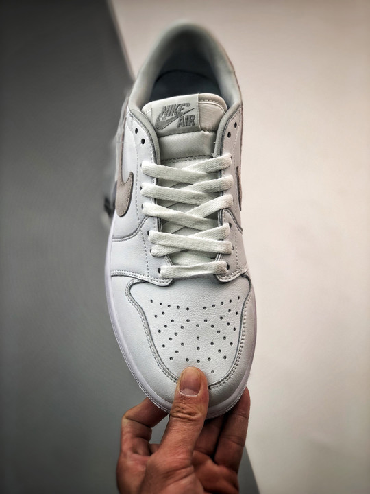 Air jordan 1 low og white/neutral grey cz0790-100