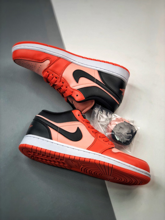 Air jordan 1 low orange and black dm3379-600