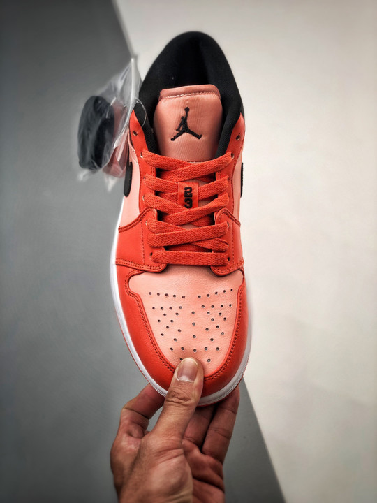 Air jordan 1 low orange and black dm3379-600