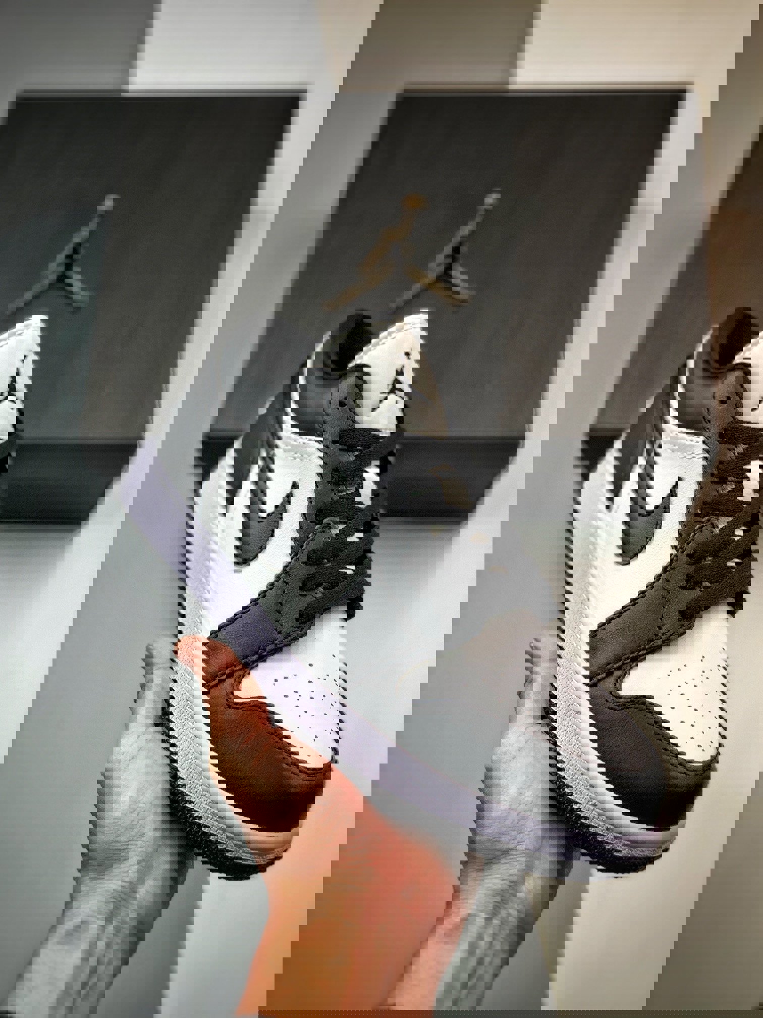 Air jordan 1 low pandawhite/black-white dc0774-101