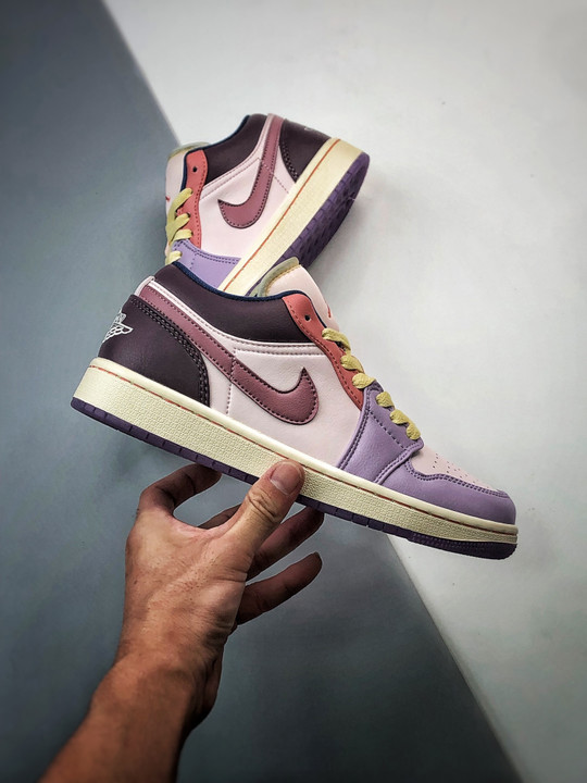 Air jordan 1 low pastel purple dz2768-651