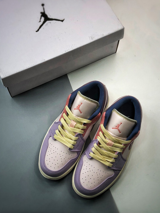 Air jordan 1 low pastel purple dz2768-651