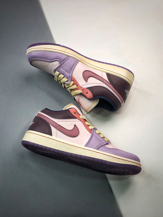 Air jordan 1 low pastel purple dz2768-651