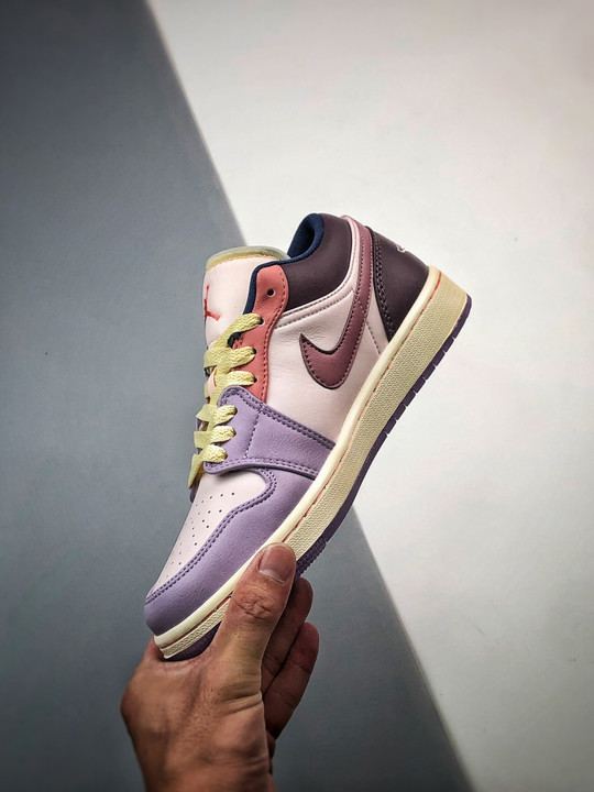 Air jordan 1 low pastel purple dz2768-651