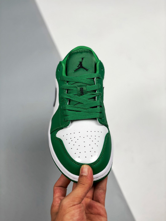 Air jordan 1 low pine green 553558-301