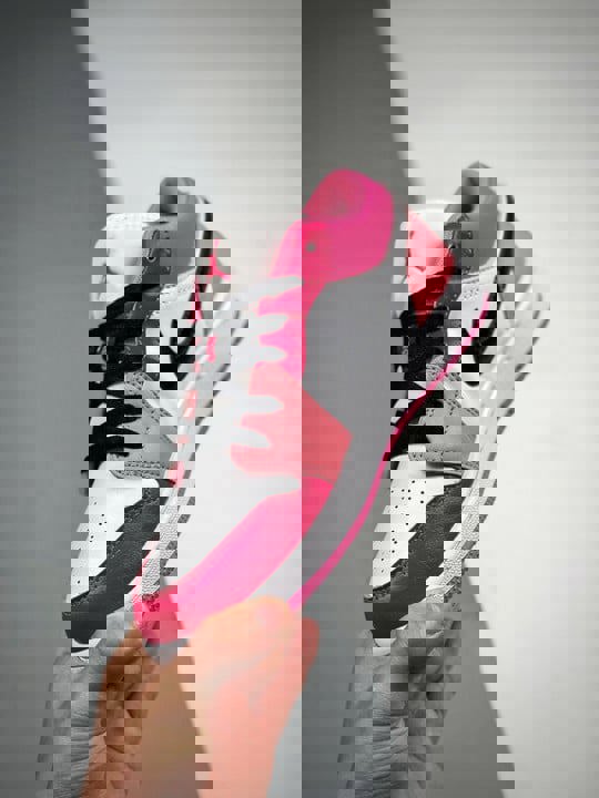 Air jordan 1 low pink and red 553560-162