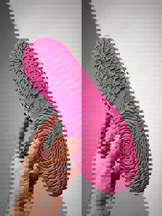 Air jordan 1 low pink and red 553560-162