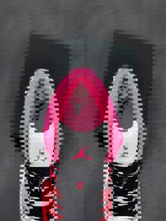 Air jordan 1 low pink and red 553560-162