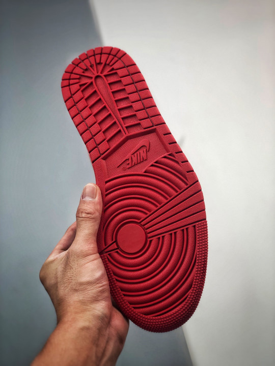 Air jordan 1 low reverse black toe dc0774-160