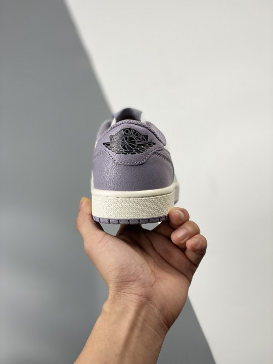 Air jordan 1 low sail/black-atmosphere grey cz0790-101