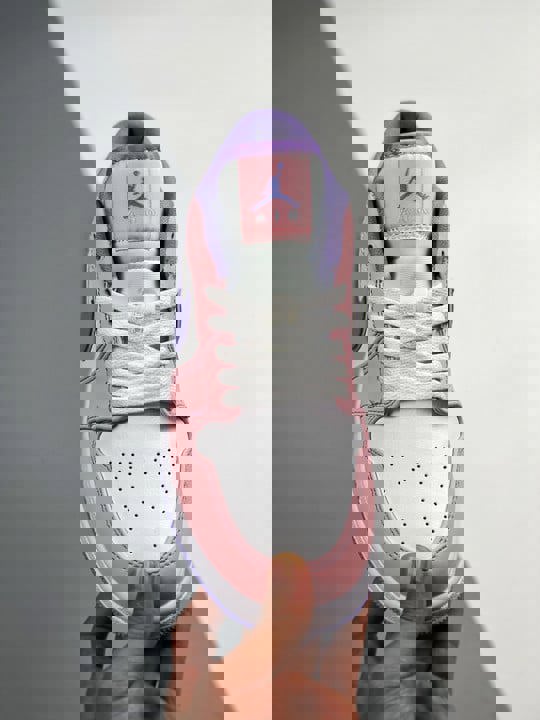 Air jordan 1 low se arctic punch/purple pulse/white