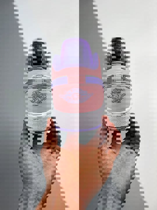 Air jordan 1 low se arctic punch/purple pulse/white