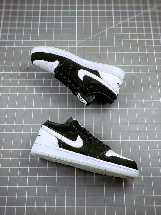 Air jordan 1 low se diamondblack/multi-color/white
