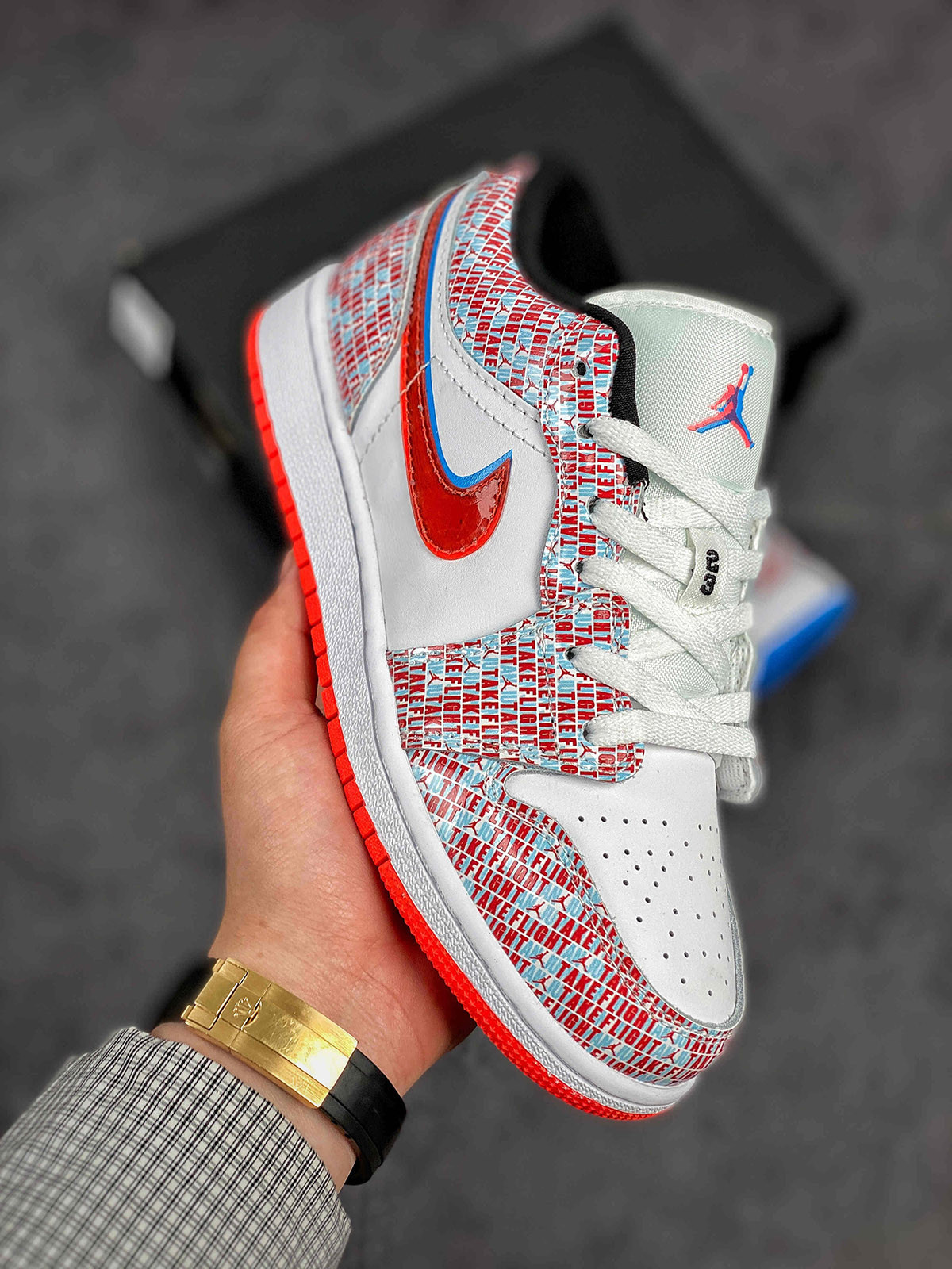 Air jordan 1 low se gs take flight dd1527-114