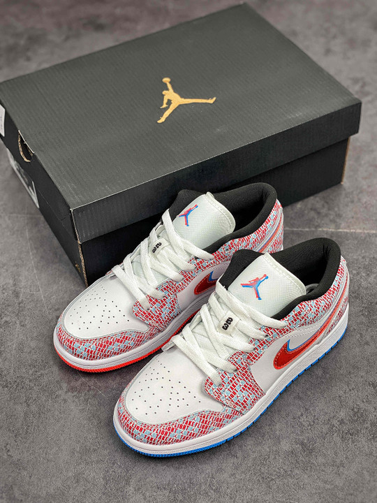 Air jordan 1 low se gs take flight dd1527-114