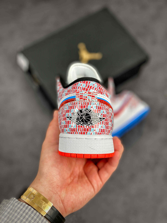 Air jordan 1 low se gs take flight dd1527-114