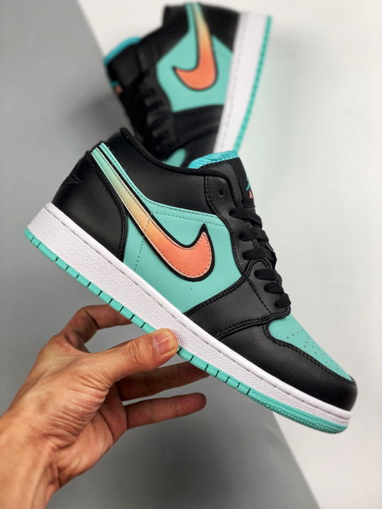 Air jordan 1 low se tropical twist black ck3022-301