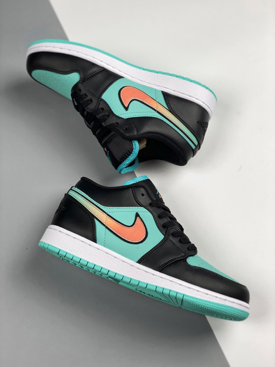 Air jordan 1 low se tropical twist black ck3022-301