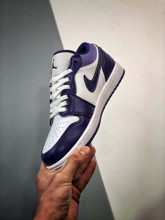 Air jordan 1 low sky j purple/white 553558-515