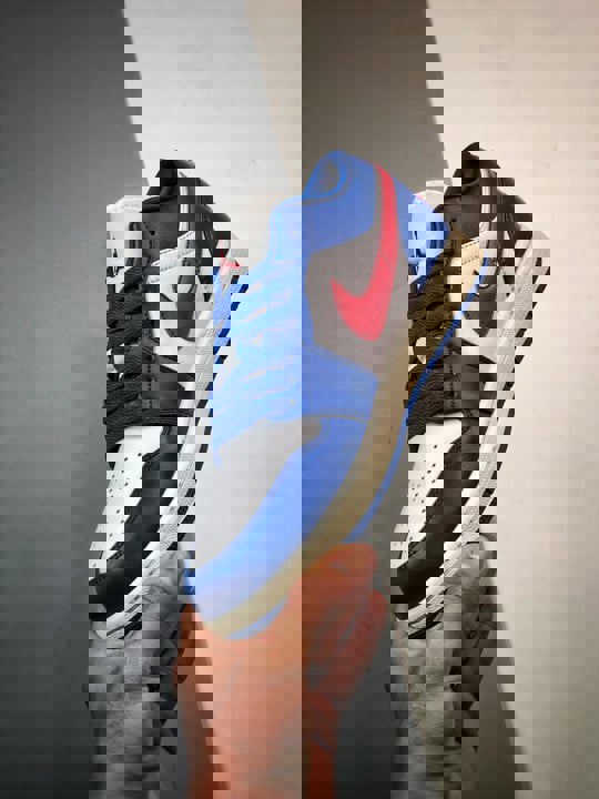 Air jordan 1 low sport blue/gym red-white dc0774-416