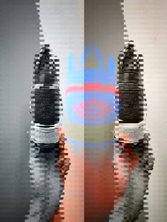 Air jordan 1 low sport blue/gym red-white dc0774-416