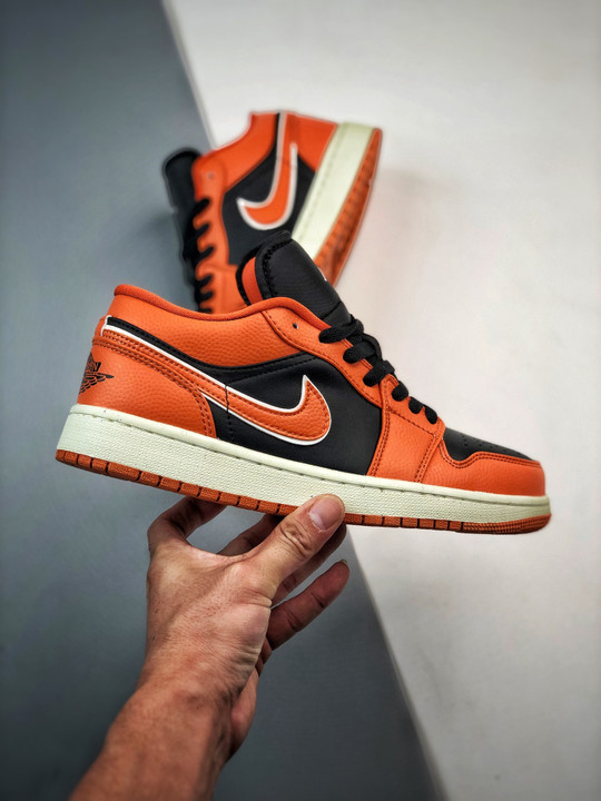 Air jordan 1 low sport spice/black-coconut milk dv1299-800