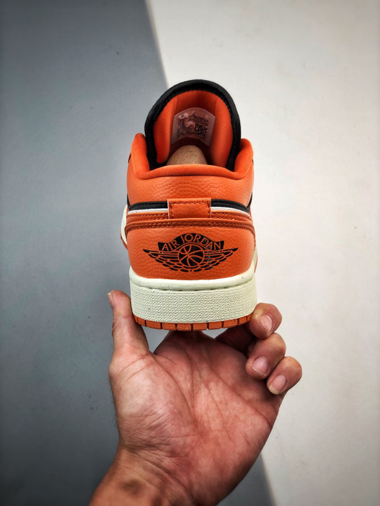 Air jordan 1 low sport spice/black-coconut milk dv1299-800