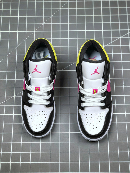 Air jordan 1 low spray paint splatter cw5564-001