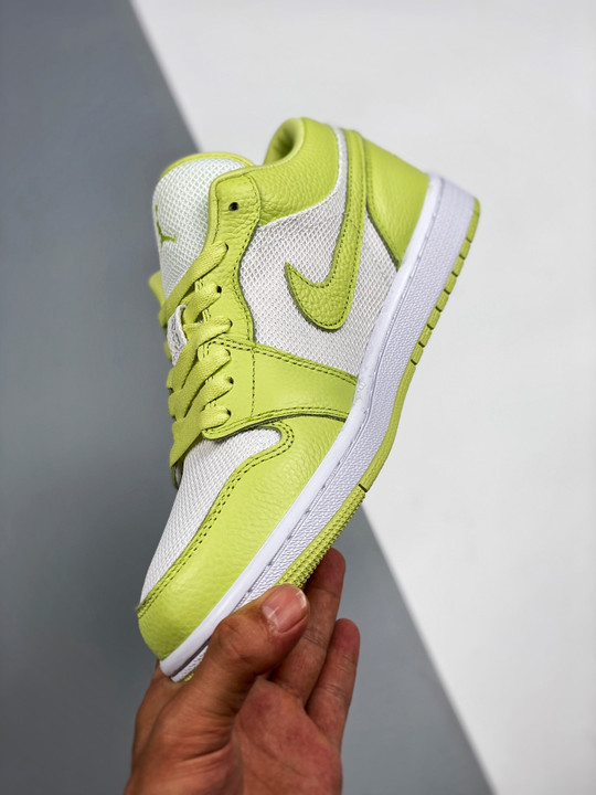 Air jordan 1 low summit white/limelight dh9619-103