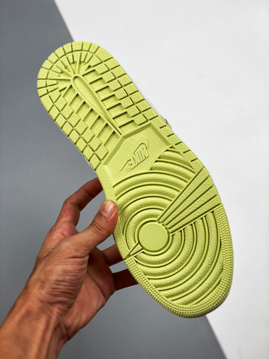 Air jordan 1 low summit white/limelight dh9619-103