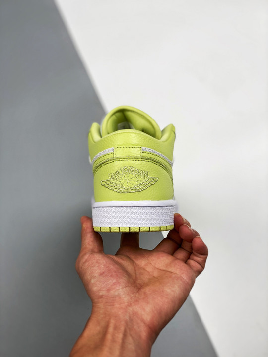 Air jordan 1 low summit white/limelight dh9619-103