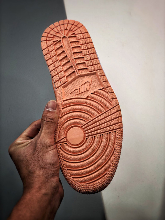 Air jordan 1 low sunset haze/bright citrus-white dc0774-801