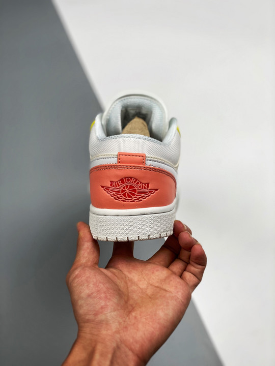 Air jordan 1 low to my first coachsail/white-zitron dj6909-100