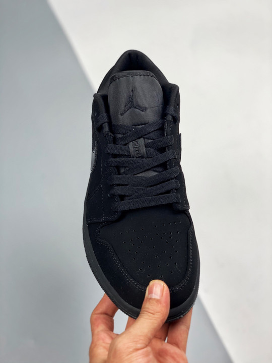 Air jordan 1 low triple black 553558-056