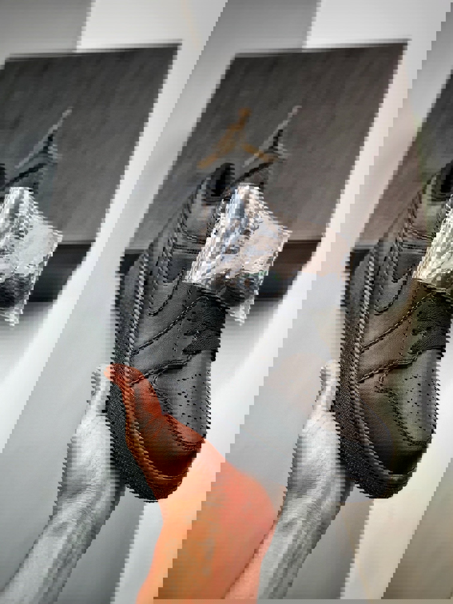 Air jordan 1 low triple black 553558-093