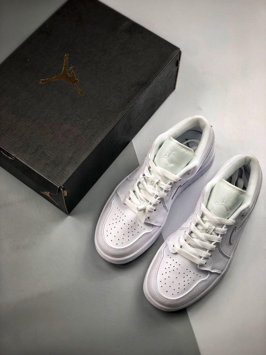 Air jordan 1 low triple white 553558-112