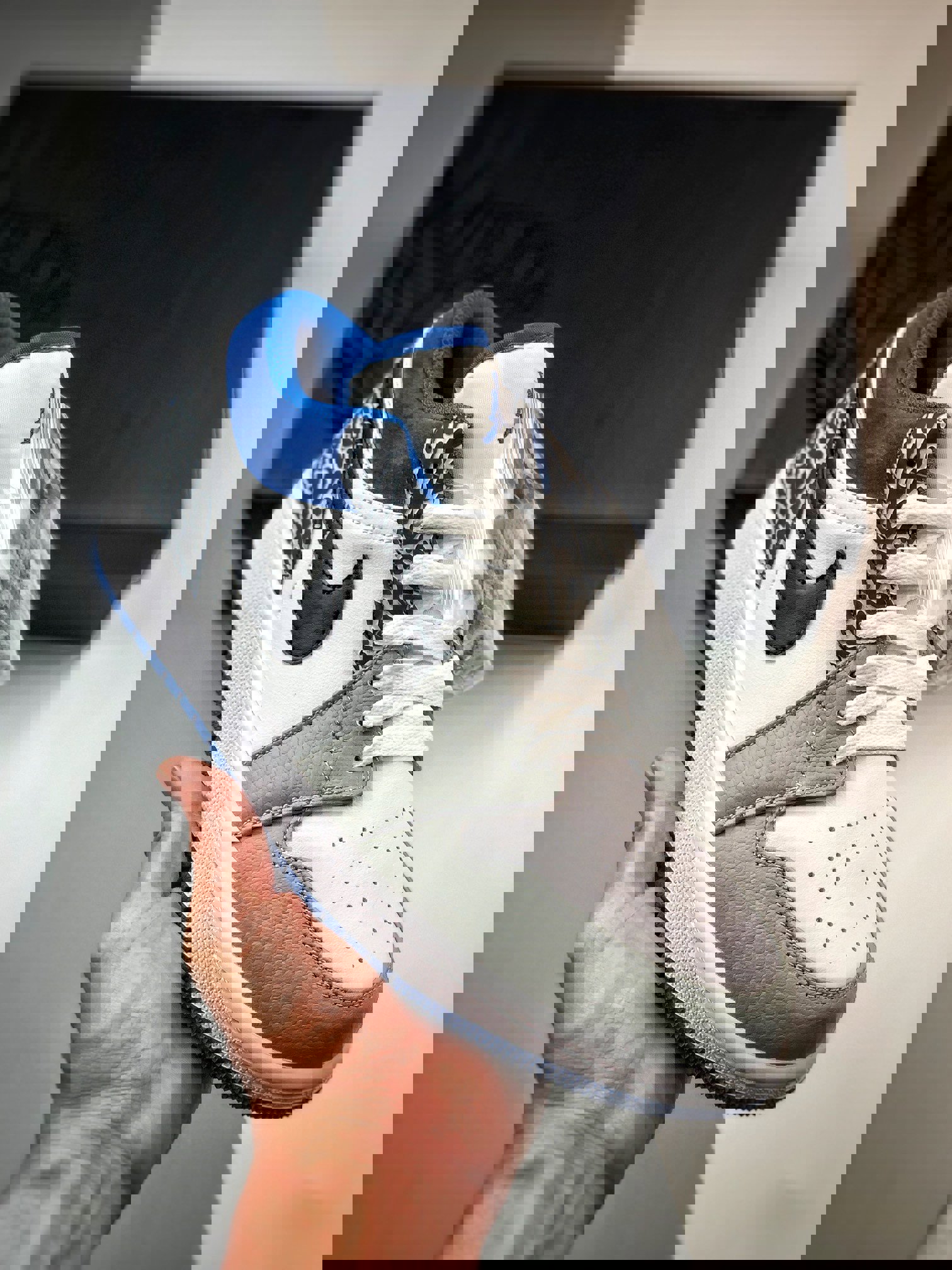 Air jordan 1 low true bluedm 1199-140