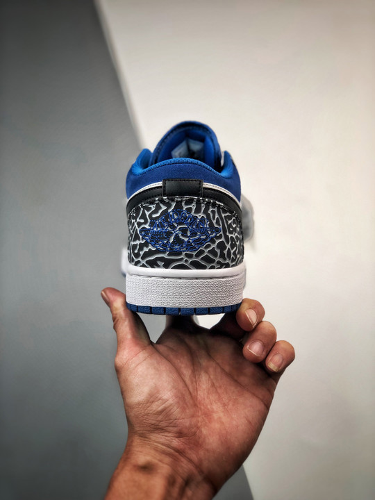 Air jordan 1 low true bluedm 1199-140