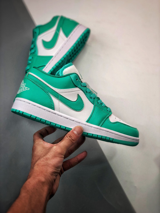 Air jordan 1 low turquoise white dc0774-132