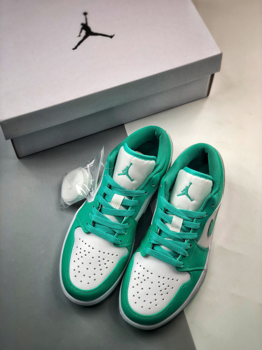 Air jordan 1 low turquoise white dc0774-132