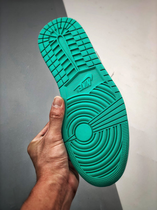 Air jordan 1 low turquoise white dc0774-132