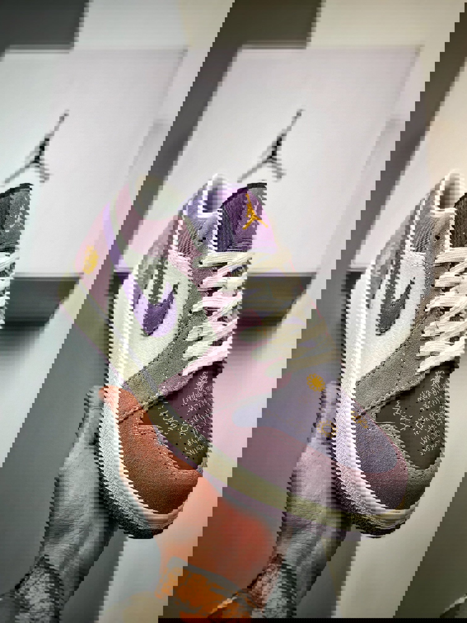 Air jordan 1 low unity purple smoke/sail dr8057-500